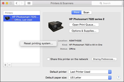 add mac to windows network for printing